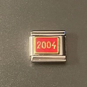 2004 charm for nomination Pandora bracelet